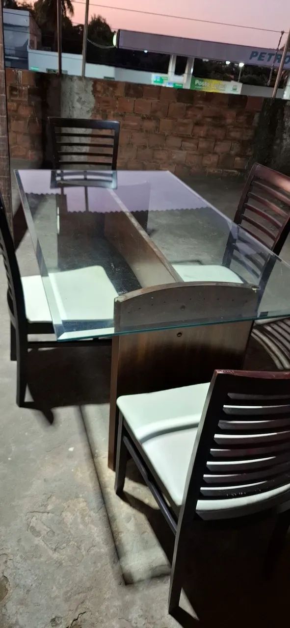Mesa de vidro 