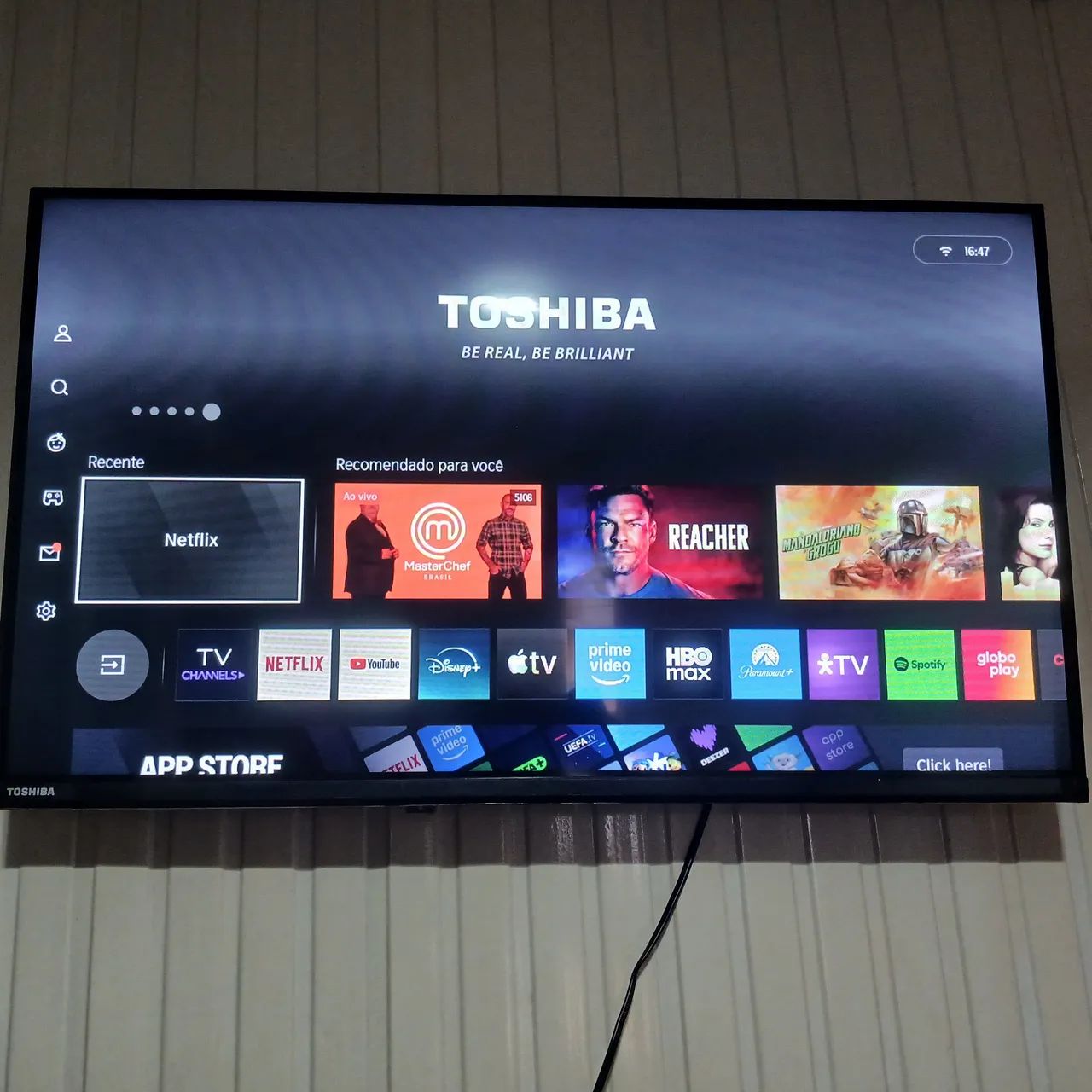 Televisão 32 polegadas smartv 