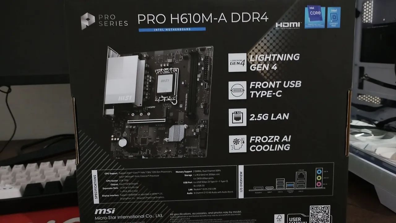 Kit placa mãe e processador, memória  - Foto 4