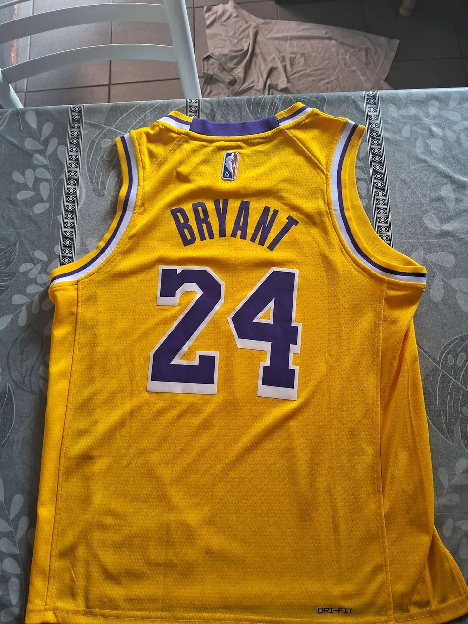 Regata Nike NBA Lakers Kobe Bryant #24 - Original - 75 Anos