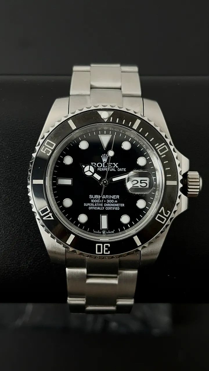 Relógio Rolex Submariner Date Black 