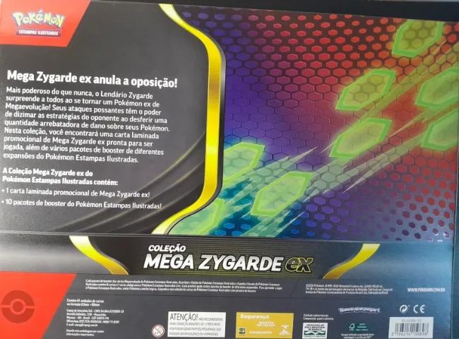 Box Zygarde Ex (10 pacotes + 1 promo) - Foto 3
