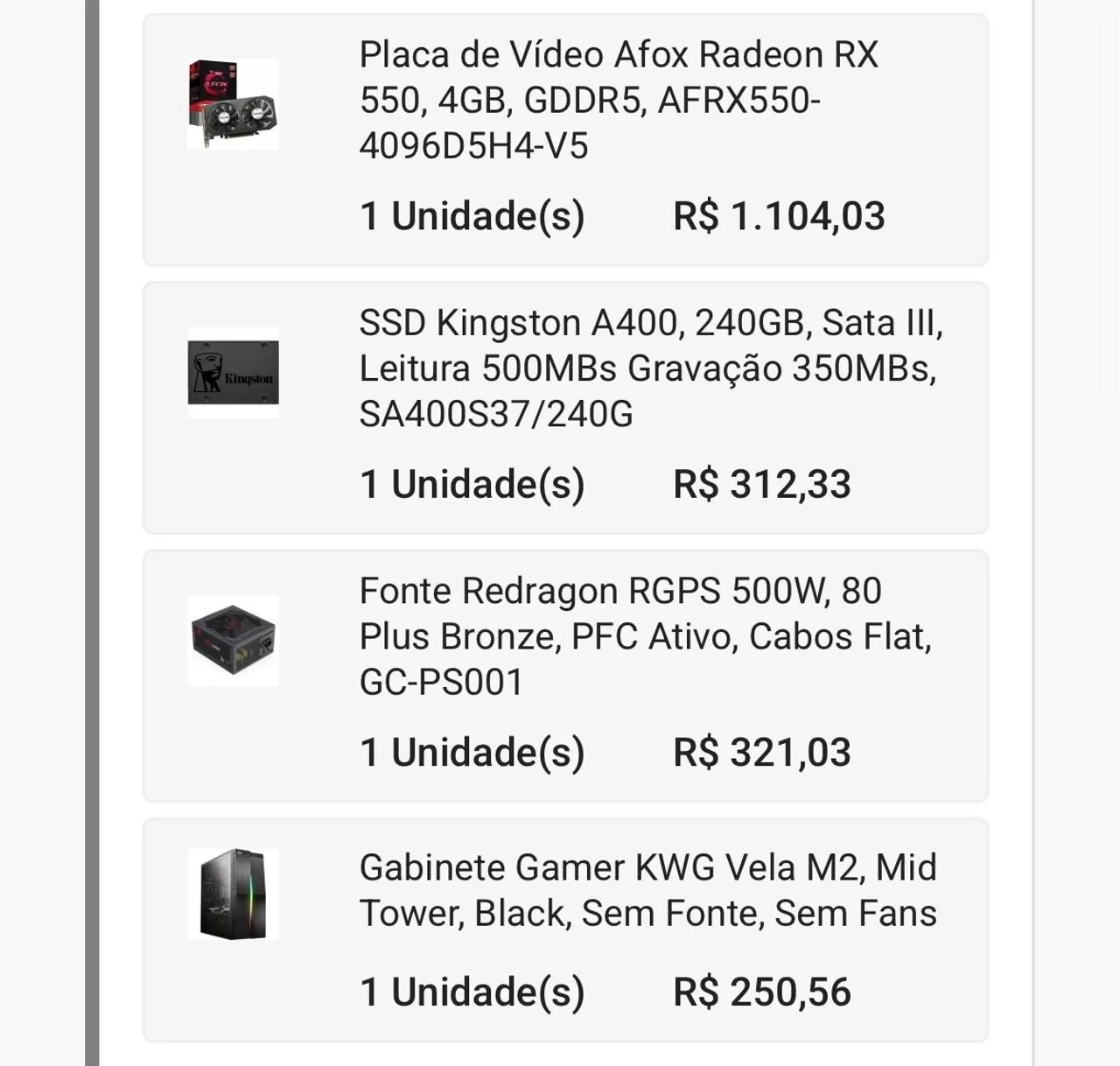PC GAMER COMPLETO COM CADEIRA GAMER E TODOS OS PERIFÉRICOS  - Foto 3