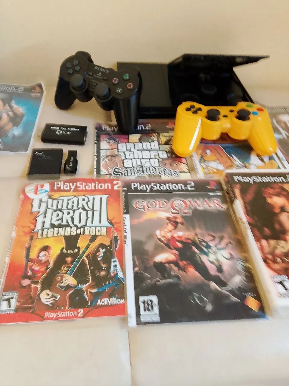 PS2 Playstation 2 Completo com Power Case e Lotado de Jogos - Foto 5