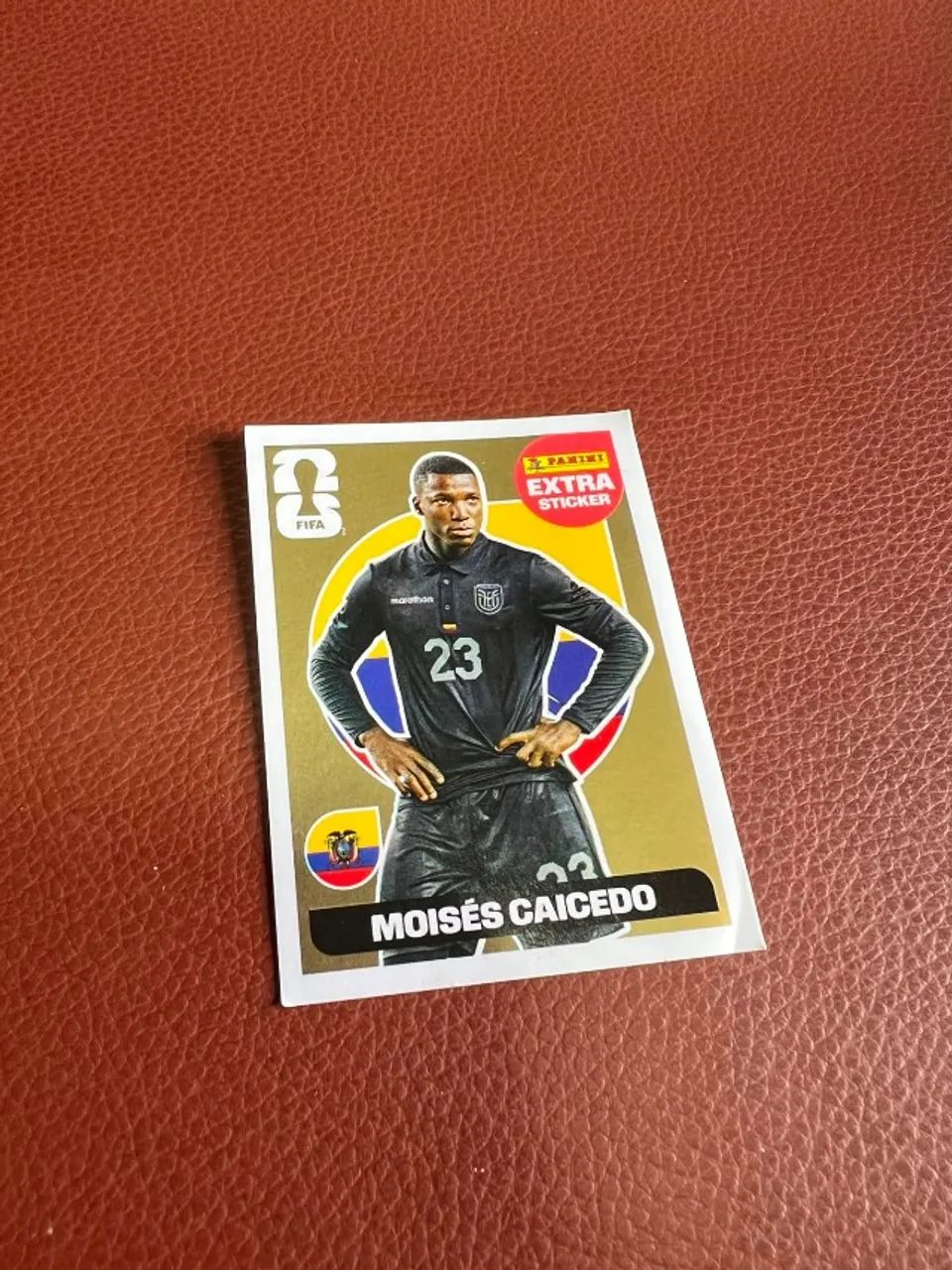 Figurinha Legend OURO Copa 2026 - Moisés Caicedo