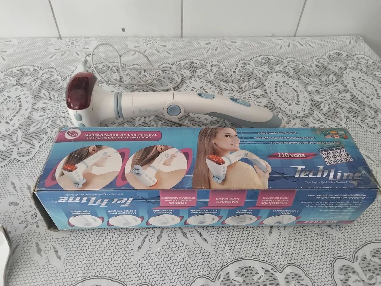 Massageador elétrico Techline 