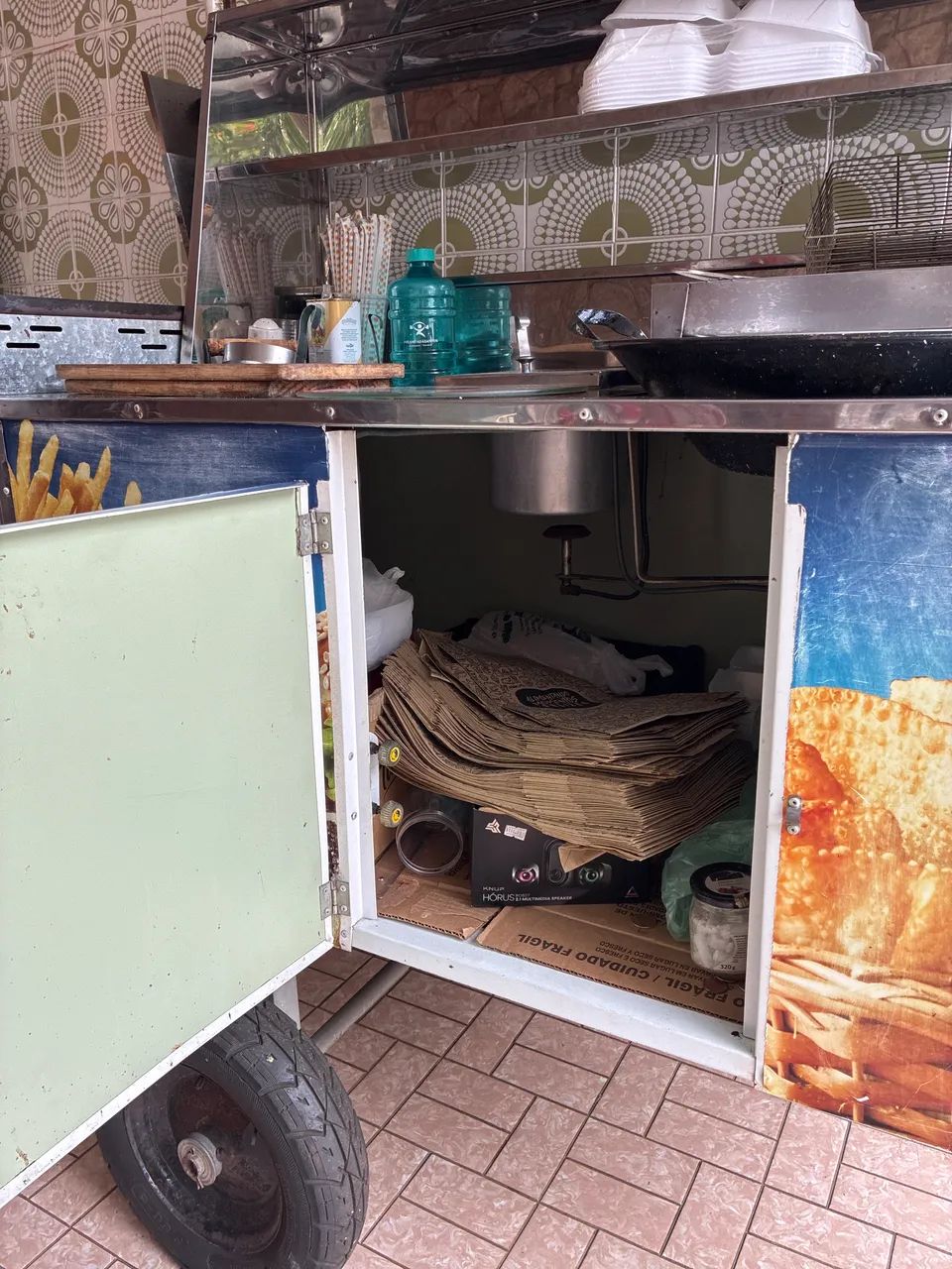 Carrinho de lanche/pastel - Foto 5