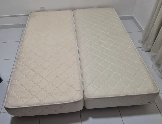 CAMA BOX E COLCHÃO ORTOPÉDICO PREMIUM ORTOBOM QUEEN SIZE - Foto 2