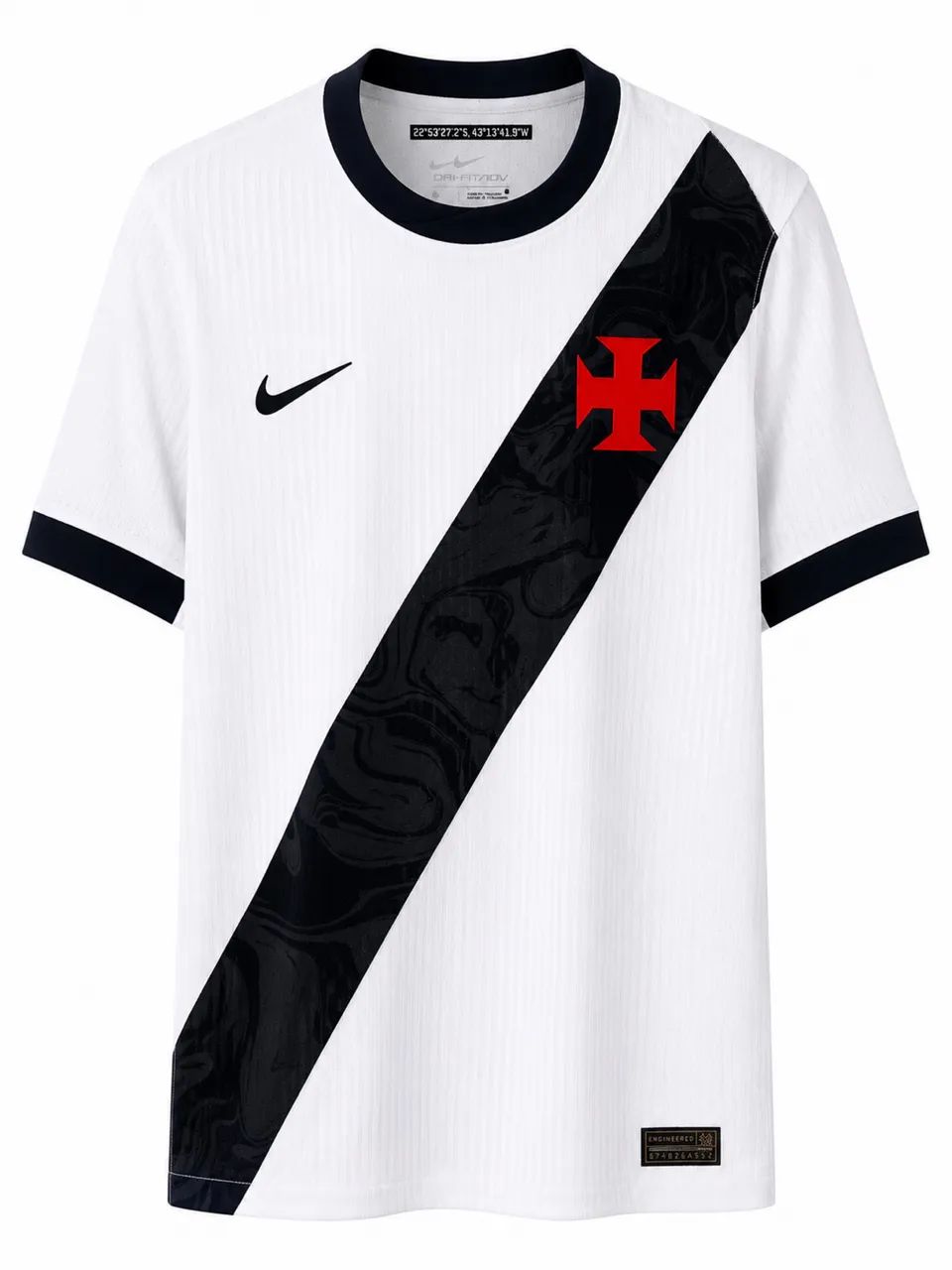 Camisa de jogo Vasco 