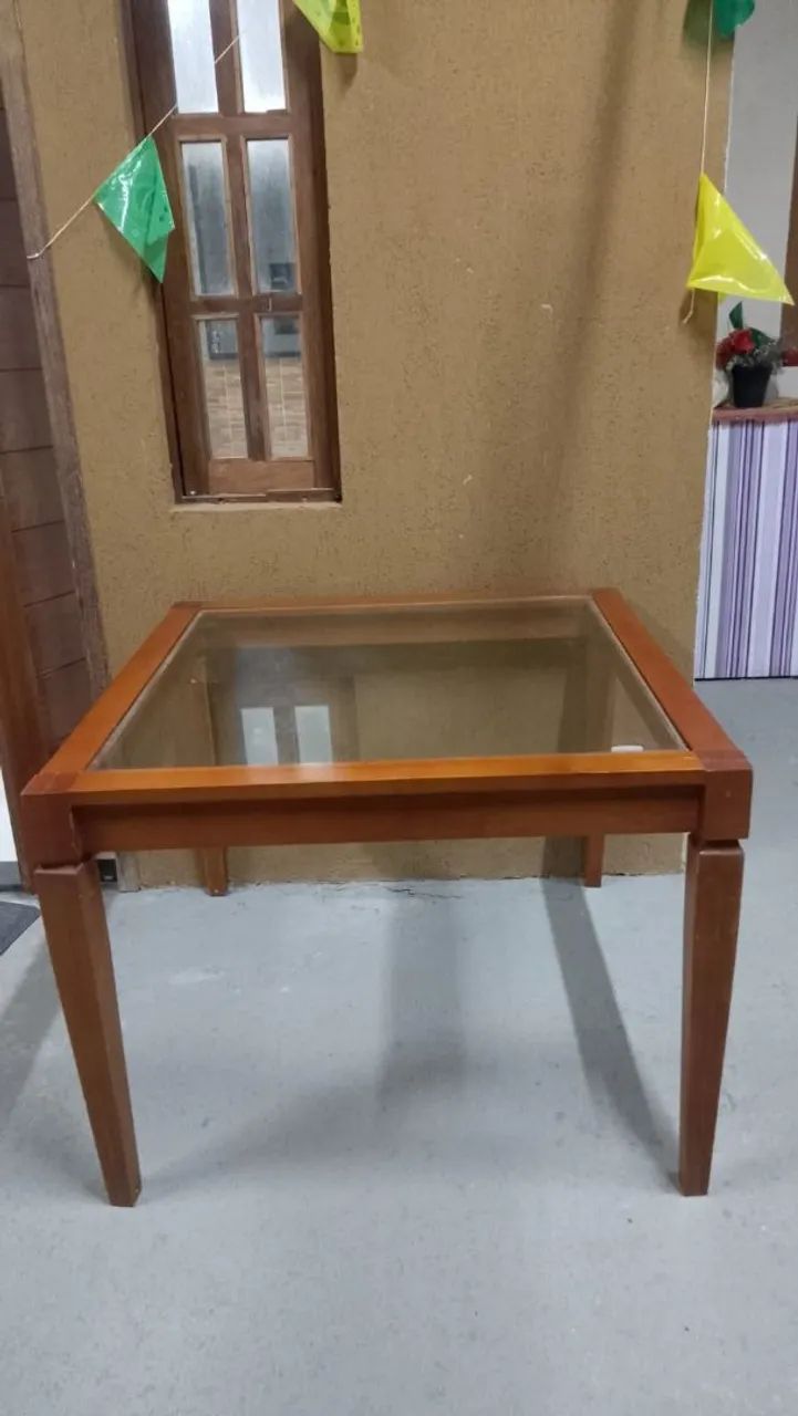 Mesa de video com madeira - Foto 3