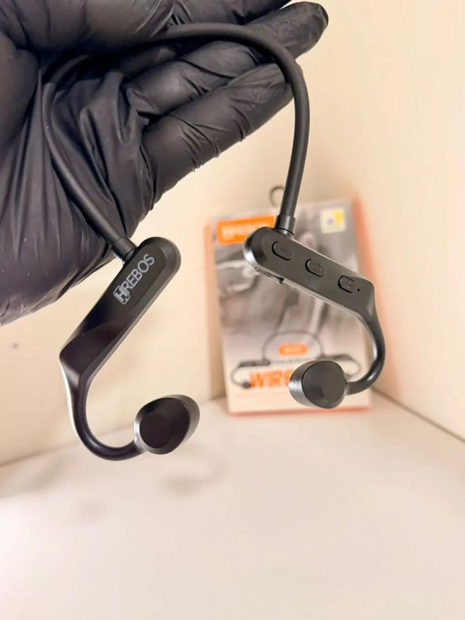 Fone esportivo para corrida e ciclismo  - Foto 2