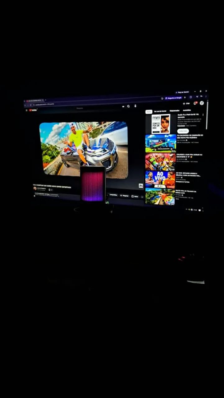 Setup Gamer Completo | Troco em iPhone ou Vendo - Foto 2