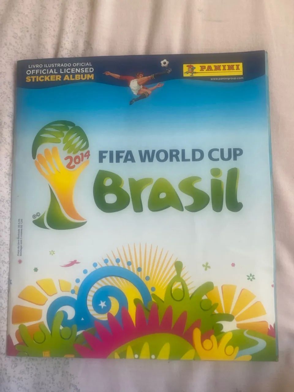Álbum copa de 2014 completo capa cartão 