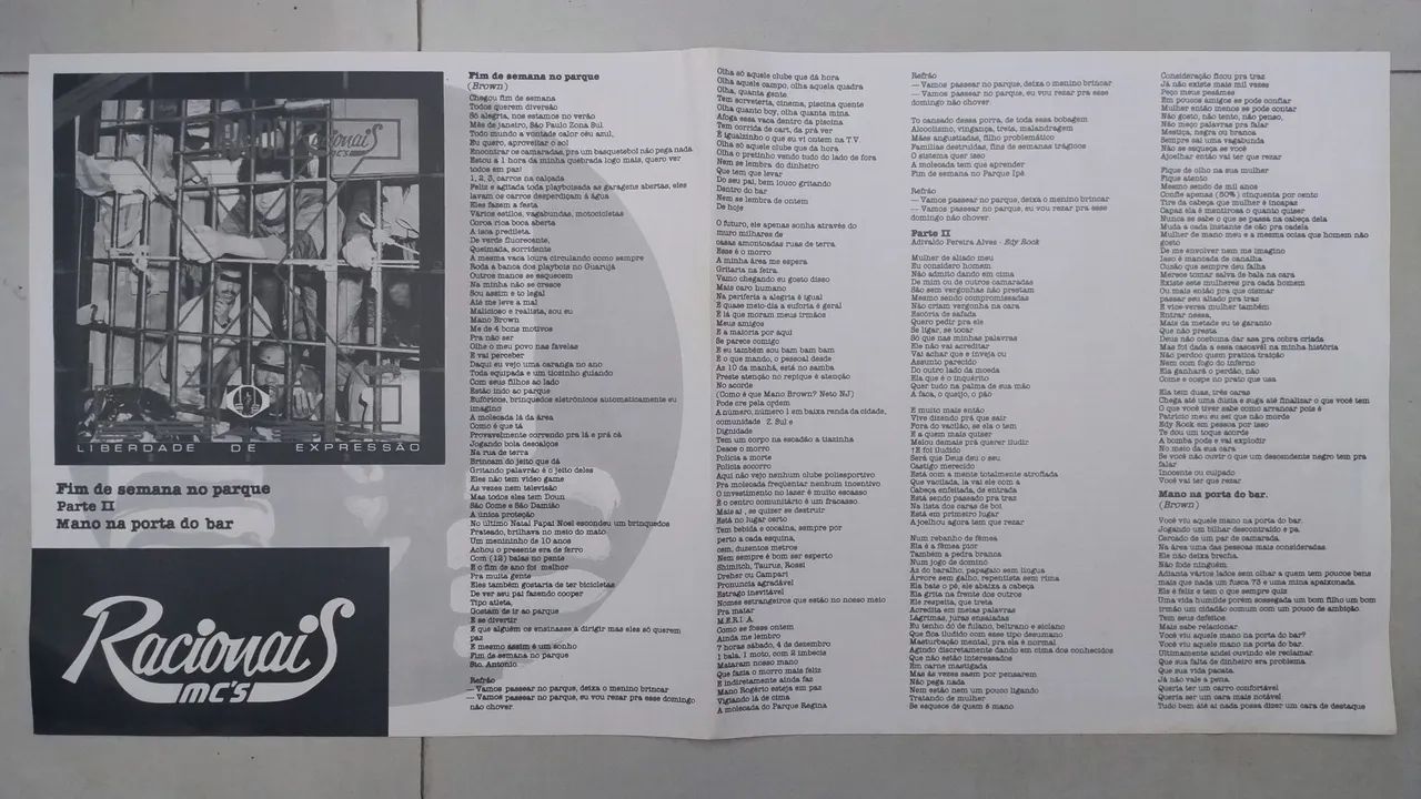 Racionais instrumental "semi novo" - Foto 5