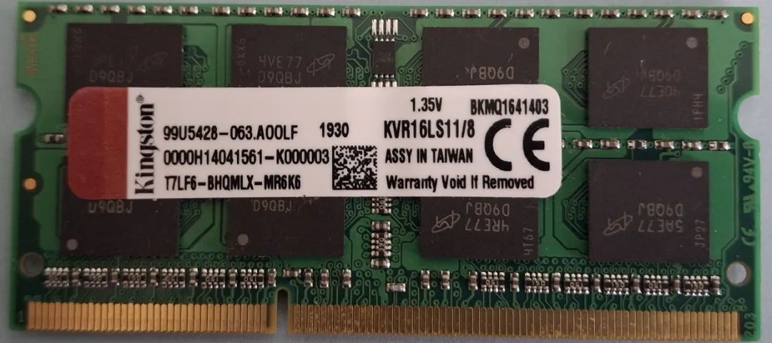 Memória RAM 8GB KVR16LS11/8 - Foto 2