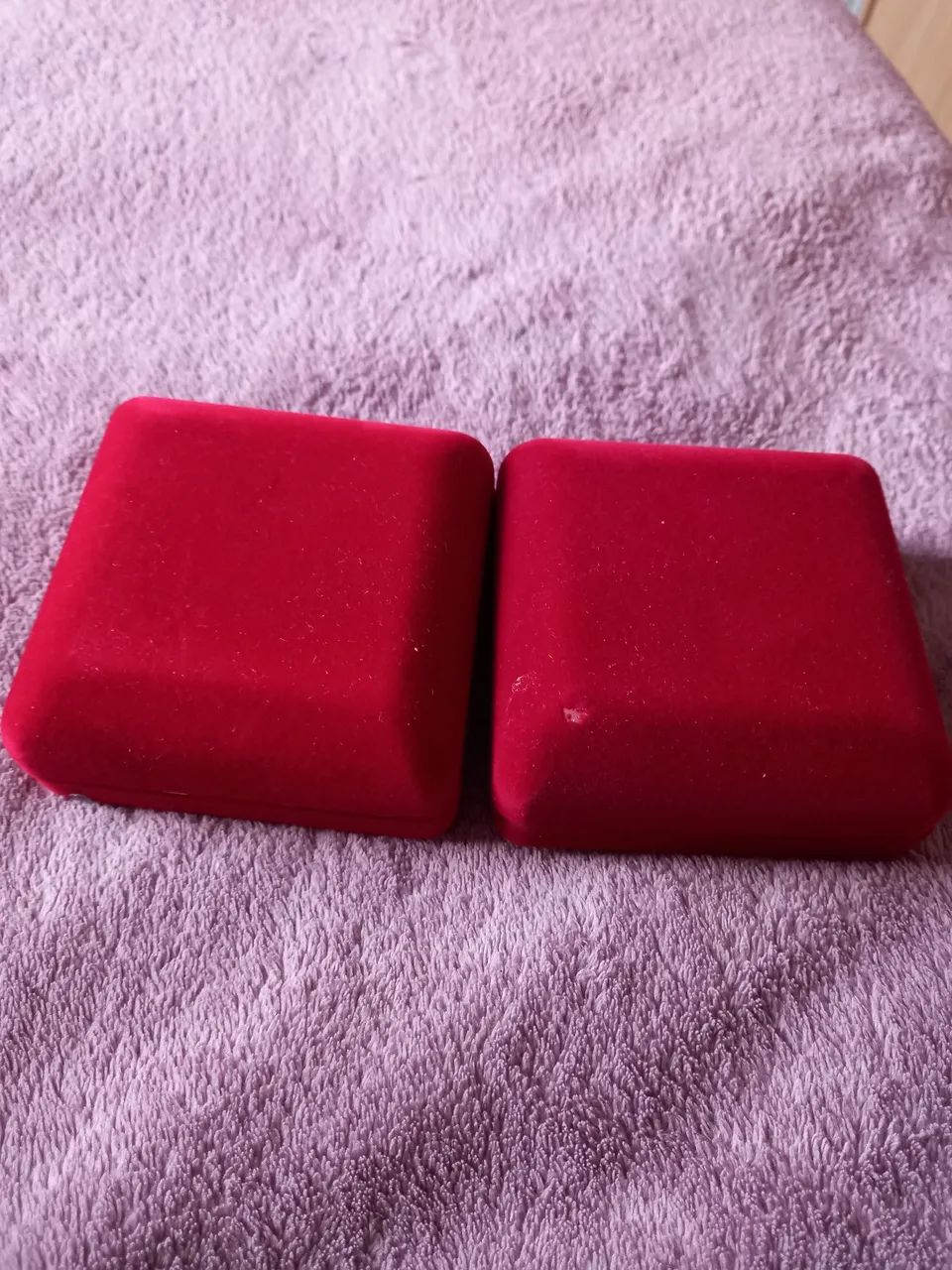 Caixinhas  de veludo  para joias 