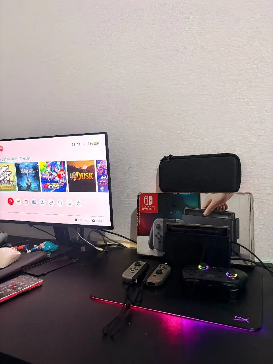 Nintendo Switch Desbloqueado 128GB  - Foto 2