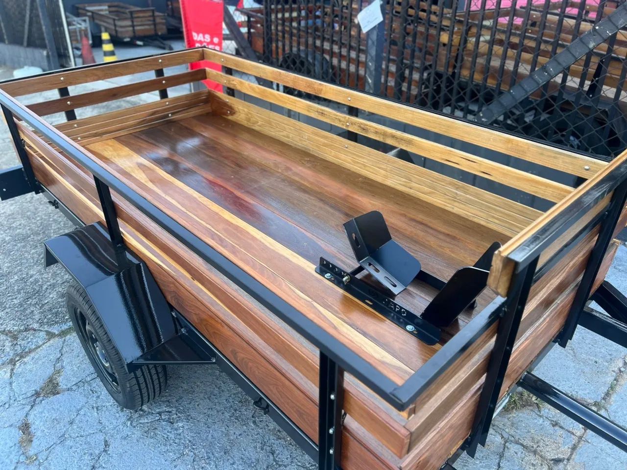 Carretinha Reboque Para Moto - Foto 4