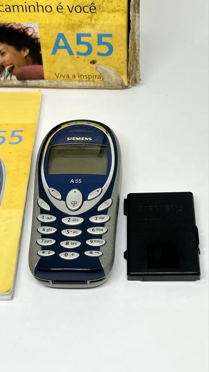 Celular Siemens A56 Com caixa e manual sem carregador  - Foto 4