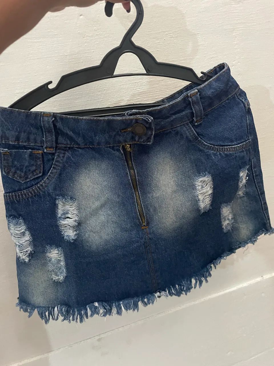 Saia jeans