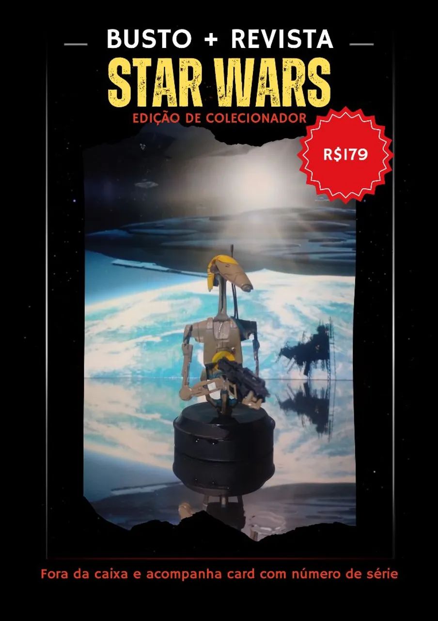 Busto Star Wars / Droide de Batalha