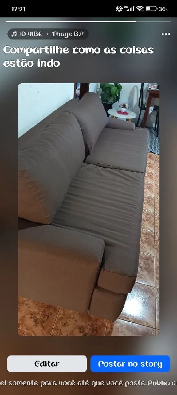 Sofá grande tecido impermeável  - Foto 3