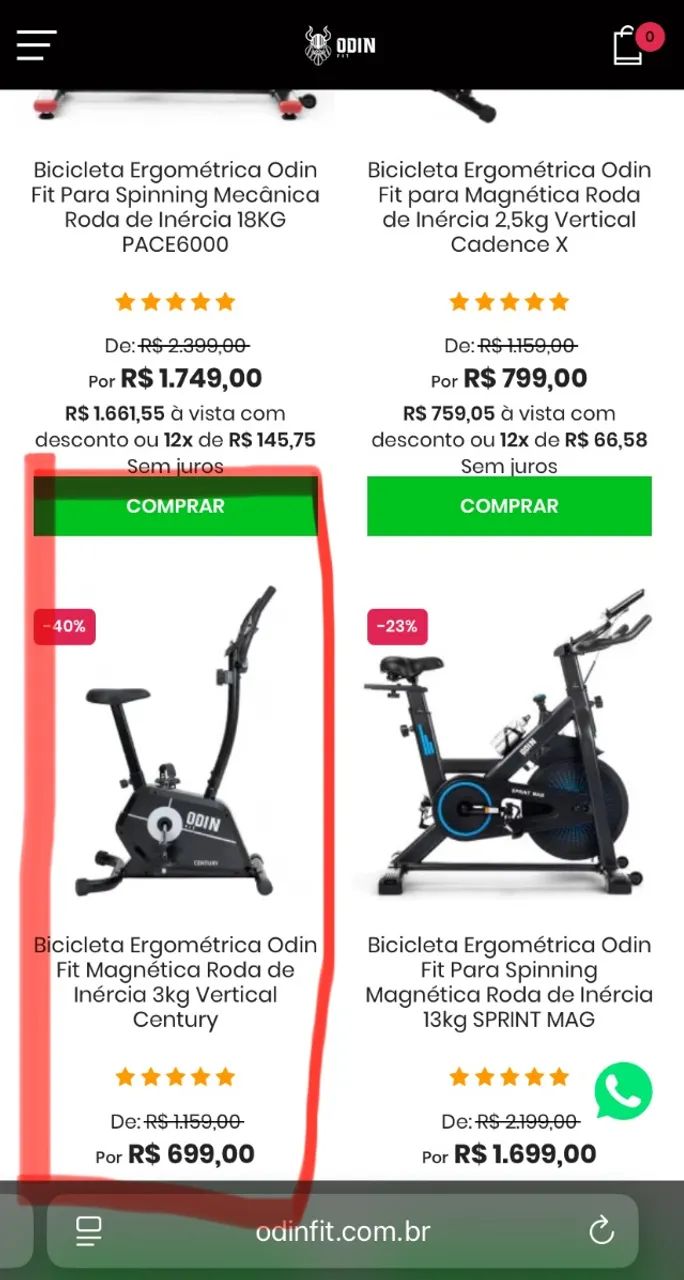 Bicicleta ergométrica  - Foto 3