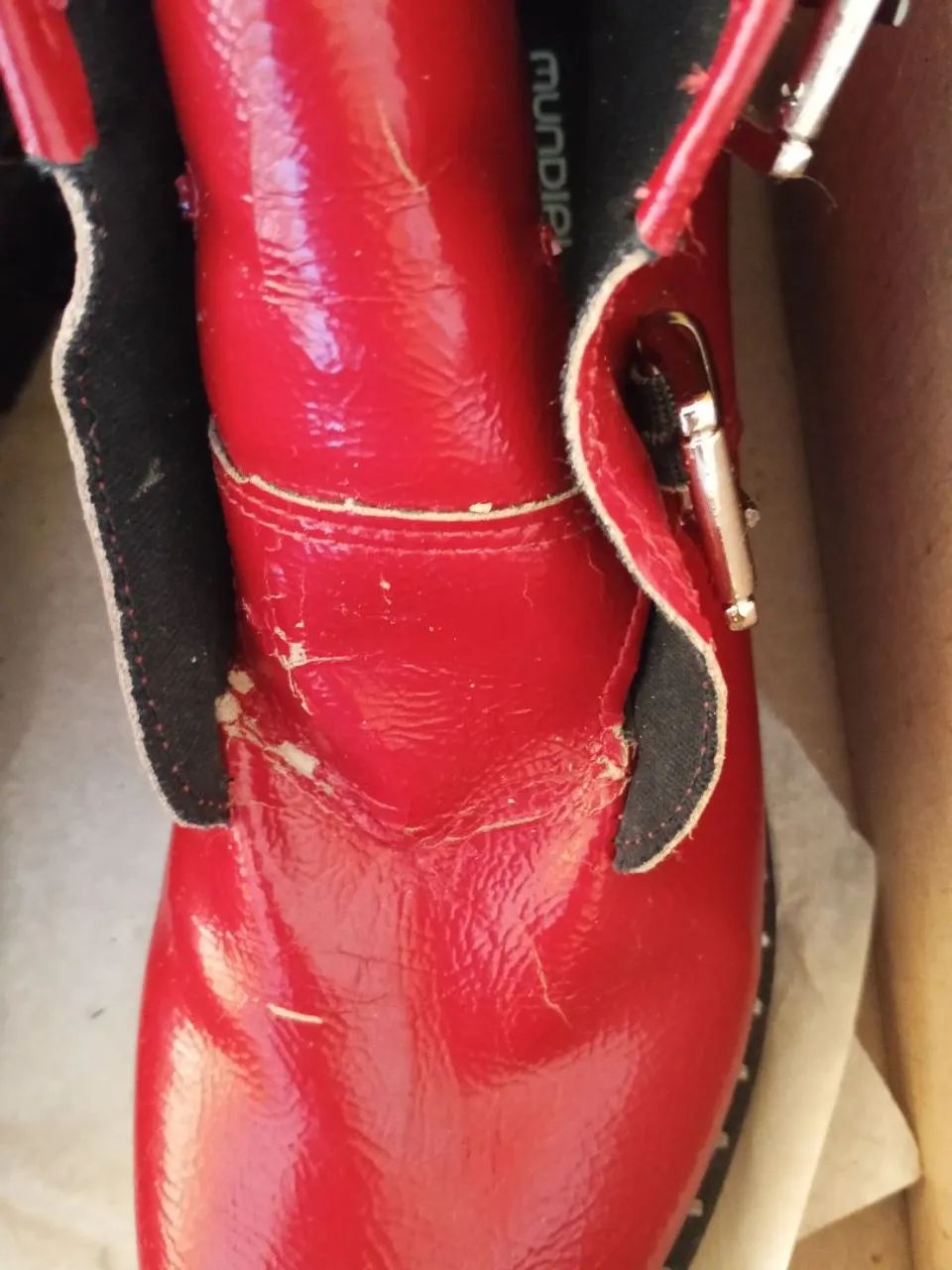 Bota cano curto retrô  - Foto 4