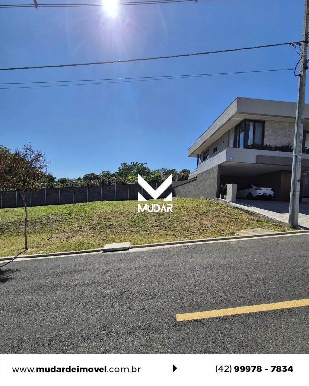Terreno com 250 m2 no Condomínio Blumengarten