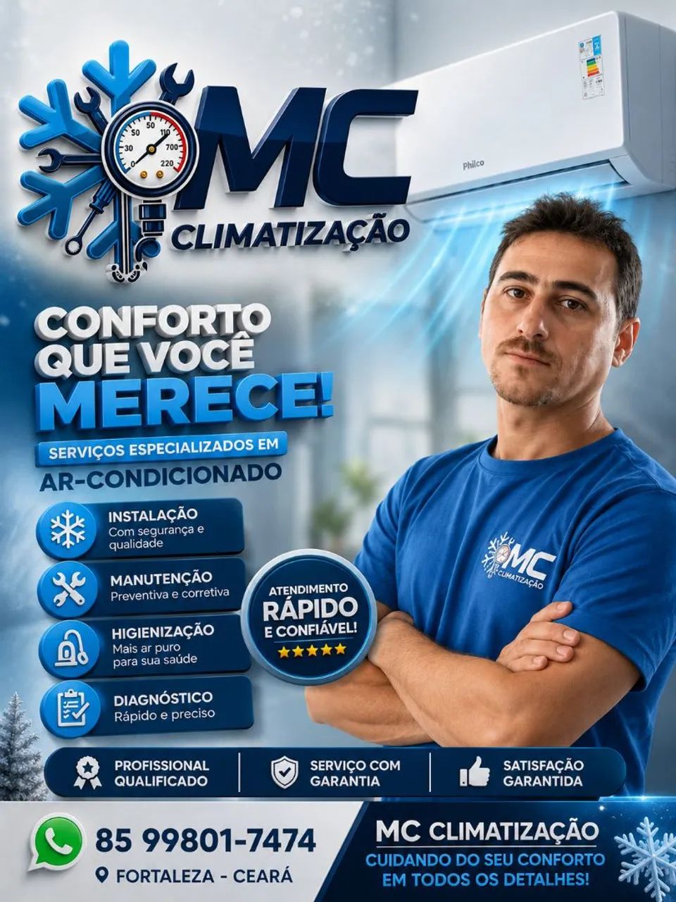 Manutenção e instalação de ar-condicionado  - Foto 2