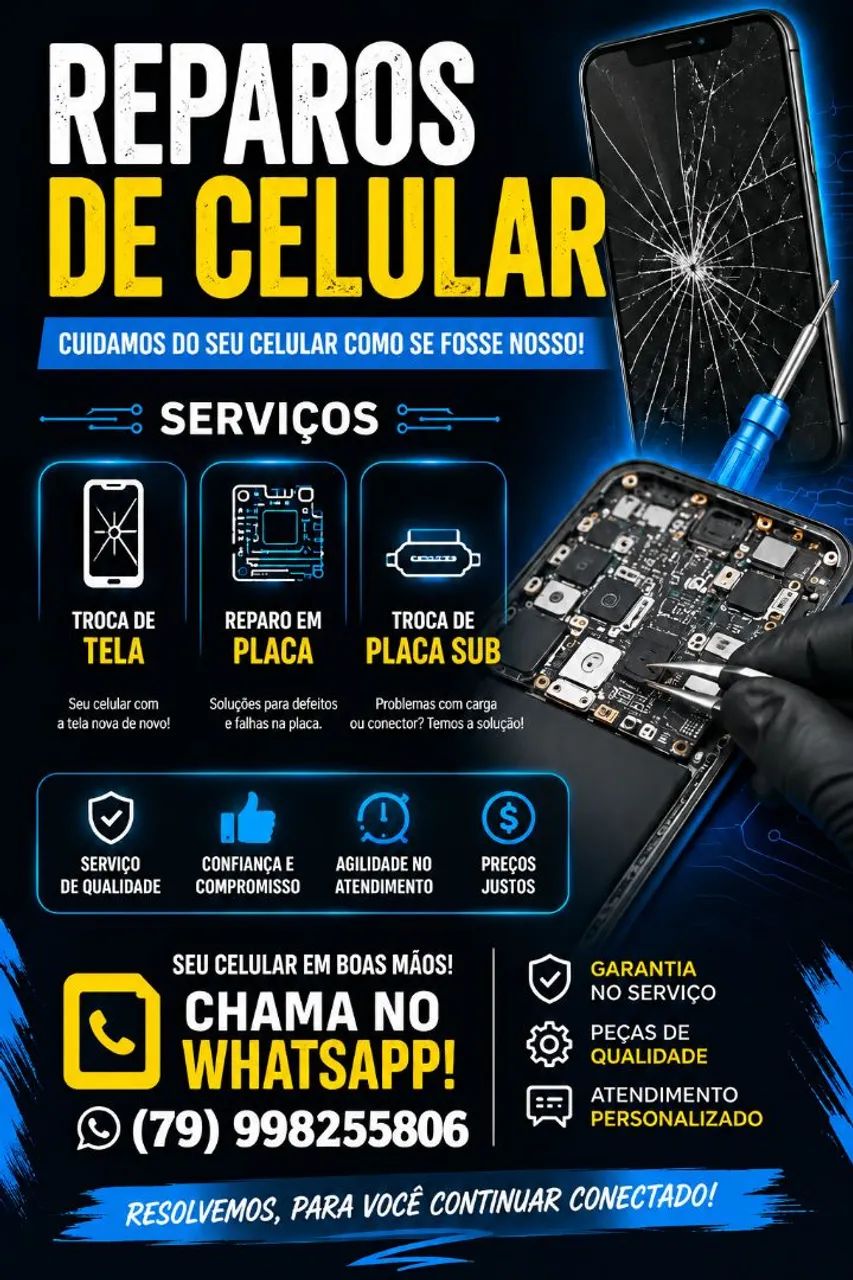 Conserto de telefone