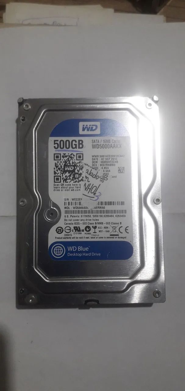 Hd 500GB  para PC e CFTV 