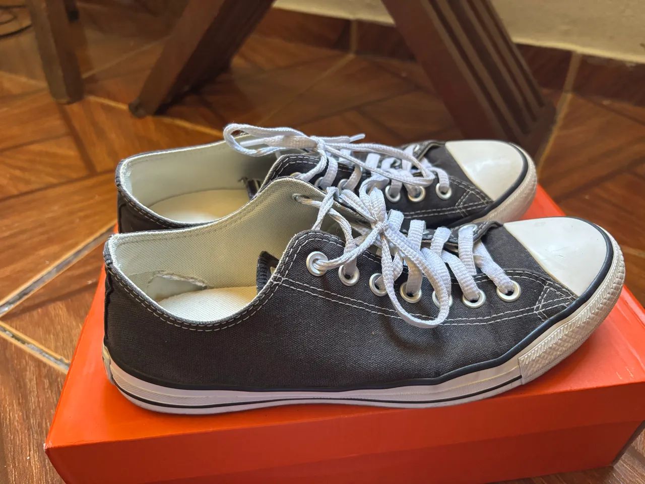 ALL STAR PRETO USADO - Foto 3