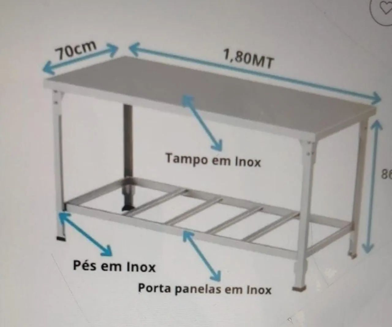 MESA INOX