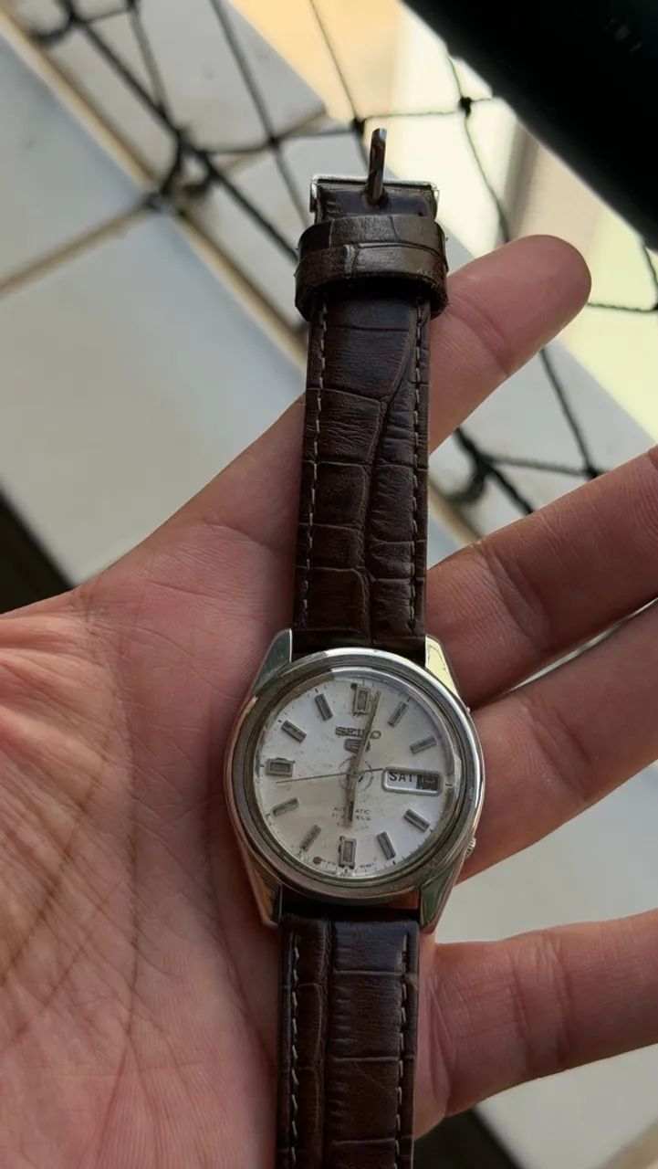Relógio Seiko 5 6119-8080 automático  - Foto 4