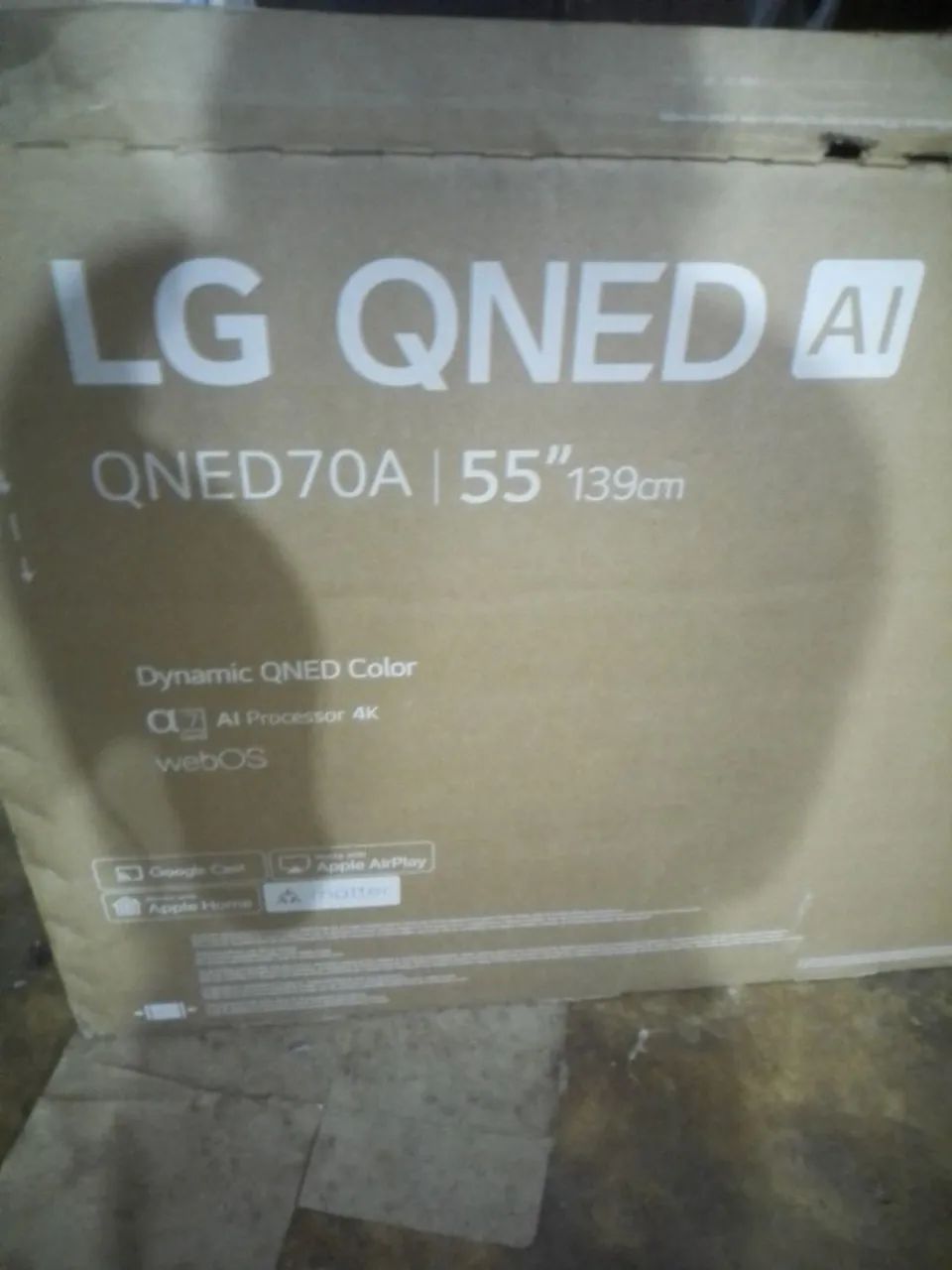 TV LG Qned 55 Polegadas Para Retirar Peças  - Foto 3