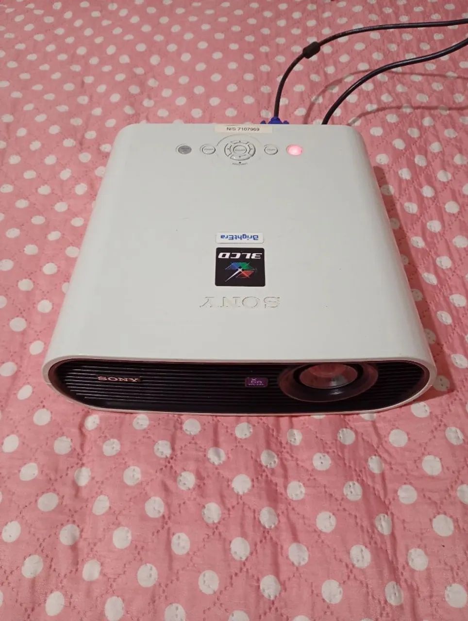 Projetor Sony ex5 data show 