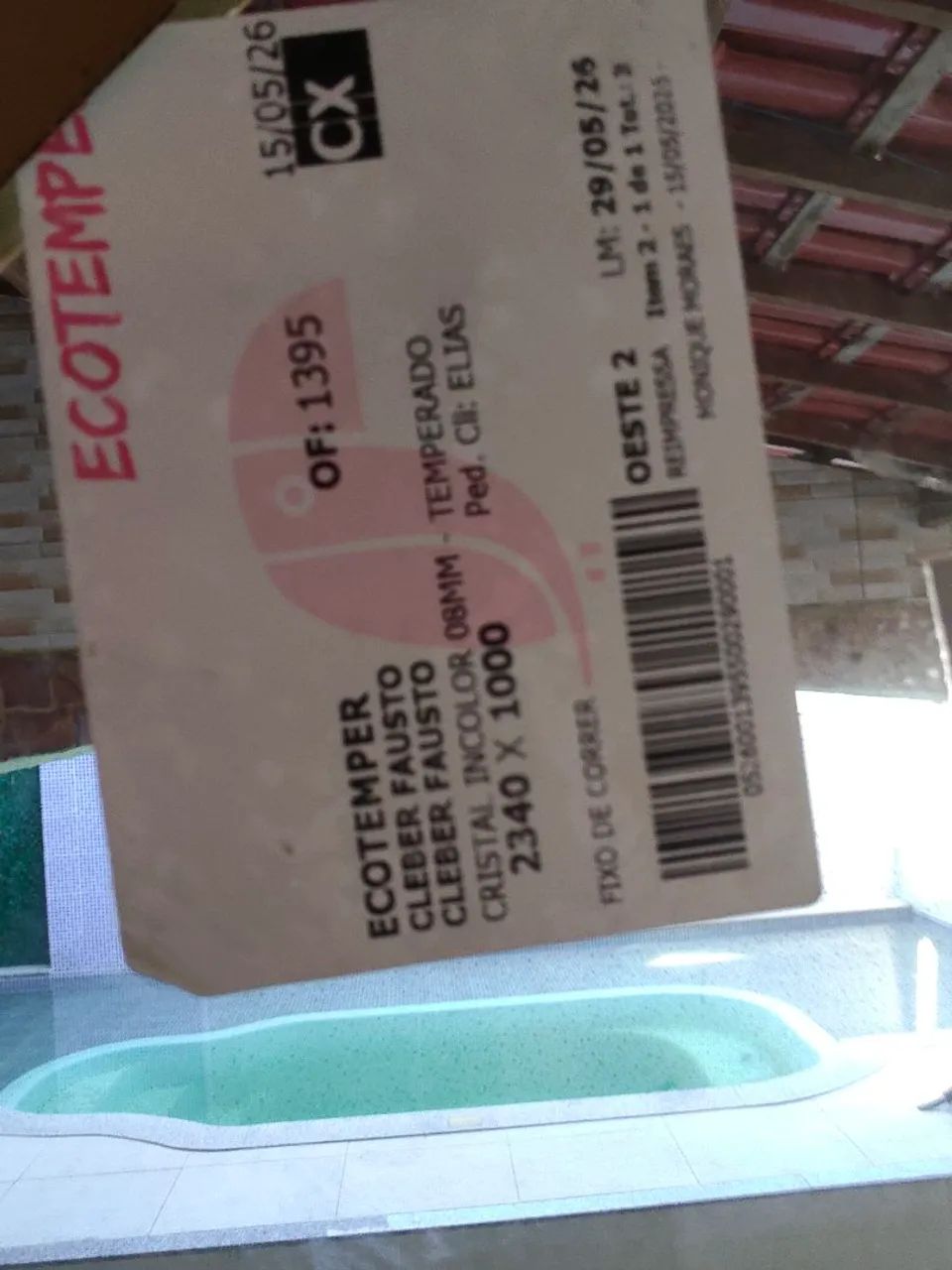 Vendo vidro temperado 