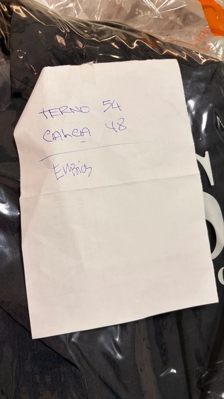 CONJUNTO TERNO E CALÇA EMBIOS 