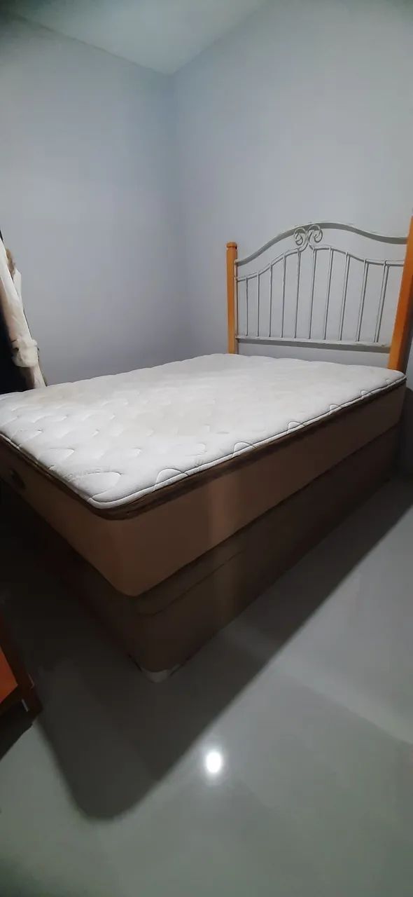Cama Queen Bau 158x198 Simmons  - Foto 2