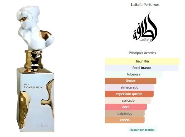 Perfume Lattafa Her Confession Eau de Parfum 100ml - Foto 3