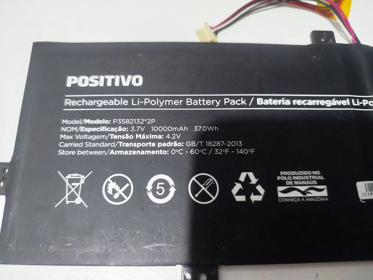 VENDO 2 BATERIAS PARA NOTEBOOK POSITIVO MOTION Q232A E SIMILARES  - Foto 4