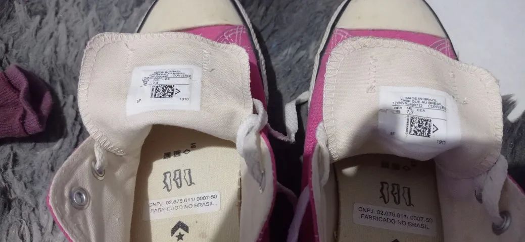 All Star Converse Plataforma Rosa - Foto 2