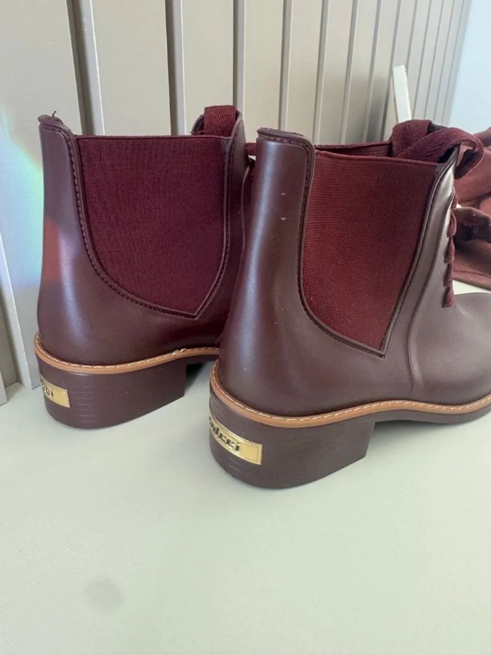 Bota Vinho Colcci 35/36 - Foto 4
