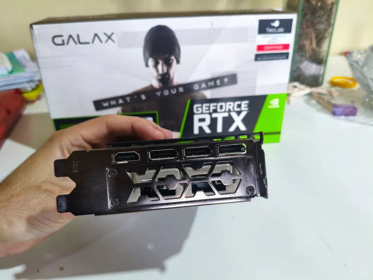 RTX 3050 8GB Nunca aberta, SEM DEFEITOS, funcionando perfeitamente  - Foto 3