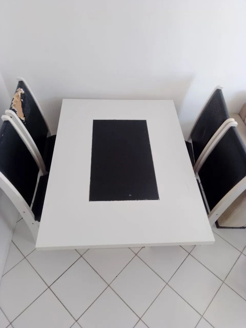 Mesa 4 cadeiras para sala - Foto 3