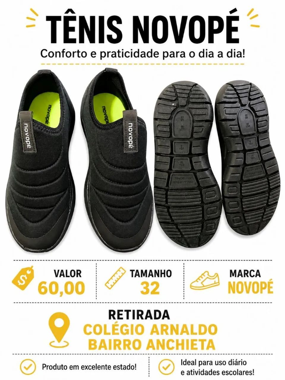 Tênis preto 