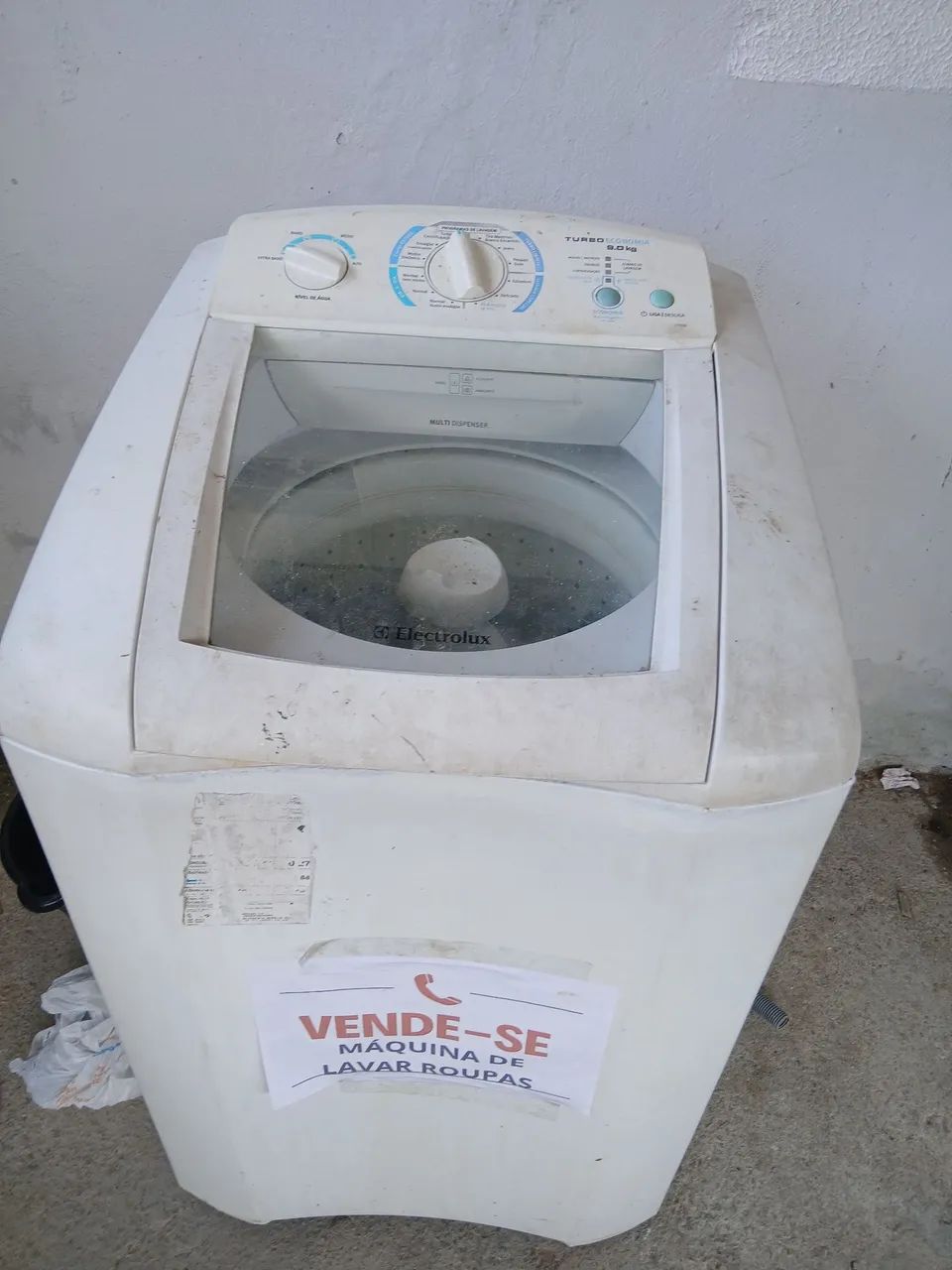 Máquina de lavar roupa Electrolux 9kg