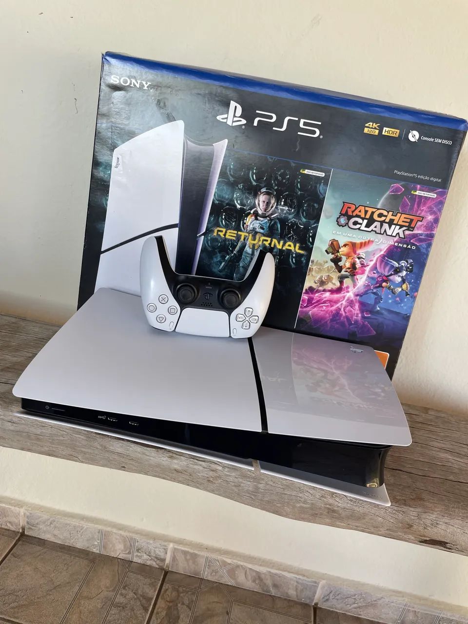 Ps5 mídia digital + jogos  - Foto 5