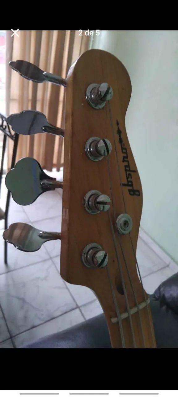 Baixo GBSPro estilo Precision com captação Filtertron  - Foto 2